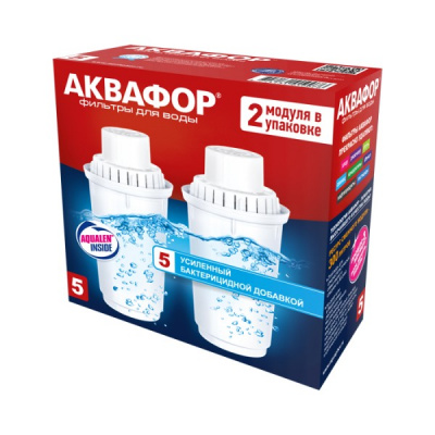 Сменный модуль В5 (В100-5) защита от бактерий (комплект из 2-х штук) в Новосибирске
