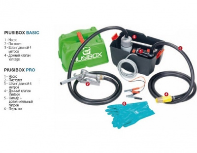 Piusi Box Basic комплект заправочный дизельного топлива солярки в Новосибирске