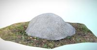 Декоративный камень на люк D70/30 в Новосибирске