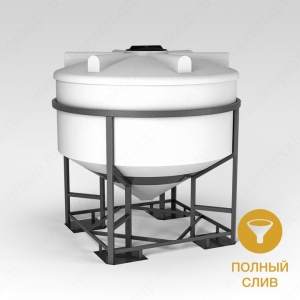Емкость ФМ 3000л в обрешетке в Новосибирске
