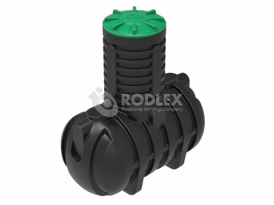 Скоро в продаже! Емкость для канализации RODLEX-S2000 с горловиной 1000 мм и крышкой в Новосибирске