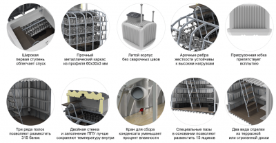 Погреб Rostok 8000 СТАНДАРТ в Новосибирске